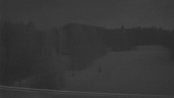 Dojezd hlavní sjezdovky