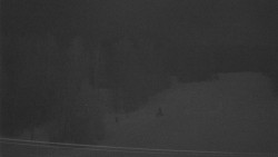 Dojezd hlavní sjezdovky