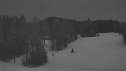 Dojezd hlavní sjezdovky