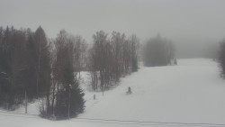 Dojezd hlavní sjezdovky