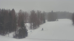 Dojezd hlavní sjezdovky