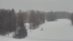 Dojezd hlavní sjezdovky