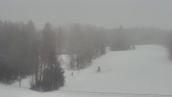 Dojezd hlavní sjezdovky