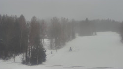 Dojezd hlavní sjezdovky