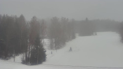 Dojezd hlavní sjezdovky