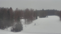 Dojezd hlavní sjezdovky