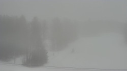 Dojezd hlavní sjezdovky