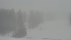 Dojezd hlavní sjezdovky