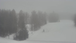 Dojezd hlavní sjezdovky