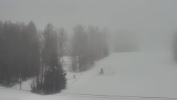 Dojezd hlavní sjezdovky