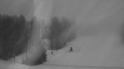 Dojezd hlavní sjezdovky