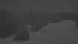 Dojezd hlavní sjezdovky