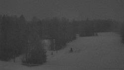 Dojezd hlavní sjezdovky