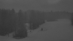 Dojezd hlavní sjezdovky