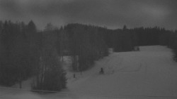 Dojezd hlavní sjezdovky