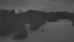 Dojezd hlavní sjezdovky