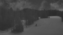 Dojezd hlavní sjezdovky