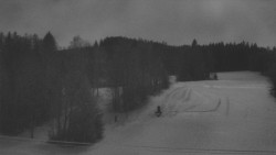 Dojezd hlavní sjezdovky