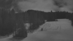 Dojezd hlavní sjezdovky