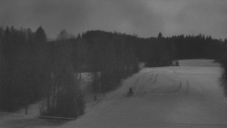 Dojezd hlavní sjezdovky