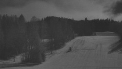 Dojezd hlavní sjezdovky