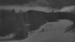 Dojezd hlavní sjezdovky