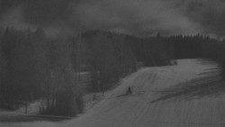 Dojezd hlavní sjezdovky