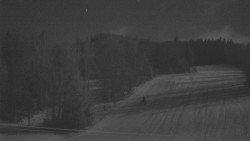 Dojezd hlavní sjezdovky