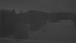 Dojezd hlavní sjezdovky