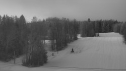 Dojezd hlavní sjezdovky