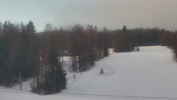 Dojezd hlavní sjezdovky