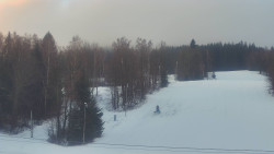 Dojezd hlavní sjezdovky