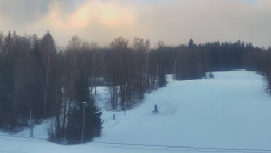 Dojezd hlavní sjezdovky