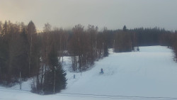 Dojezd hlavní sjezdovky