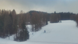 Dojezd hlavní sjezdovky