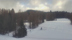 Dojezd hlavní sjezdovky