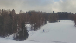 Dojezd hlavní sjezdovky