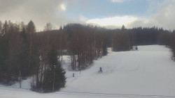 Dojezd hlavní sjezdovky