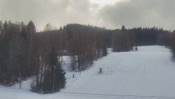 Dojezd hlavní sjezdovky