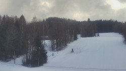 Dojezd hlavní sjezdovky