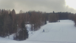 Dojezd hlavní sjezdovky