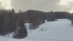 Dojezd hlavní sjezdovky