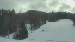 Dojezd hlavní sjezdovky