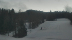 Dojezd hlavní sjezdovky