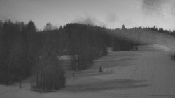 Dojezd hlavní sjezdovky