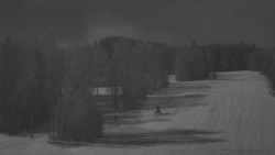 Dojezd hlavní sjezdovky