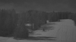 Dojezd hlavní sjezdovky