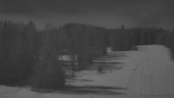 Dojezd hlavní sjezdovky