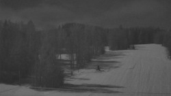 Dojezd hlavní sjezdovky