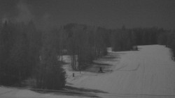 Dojezd hlavní sjezdovky